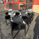 Cassina CAB 413 black armchair