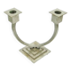 CK7 Art Deco Two-Arm Candle Holder