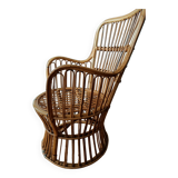 Rattan armchair