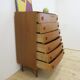 Commode en teck par Henning Kjærnulf, années 1960