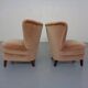 Mohair Club Chairs by Adolf Wrenger, Germany, 1950s, Set of 2