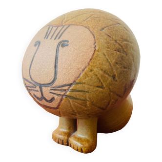 Vintage Lisa Larson Studio Ceramic Lion Gustavsberg c1950s Sweden. Vintage Lion ceramic