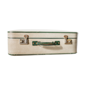Old cream and green coloured case