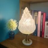 Lampe art déco flamme