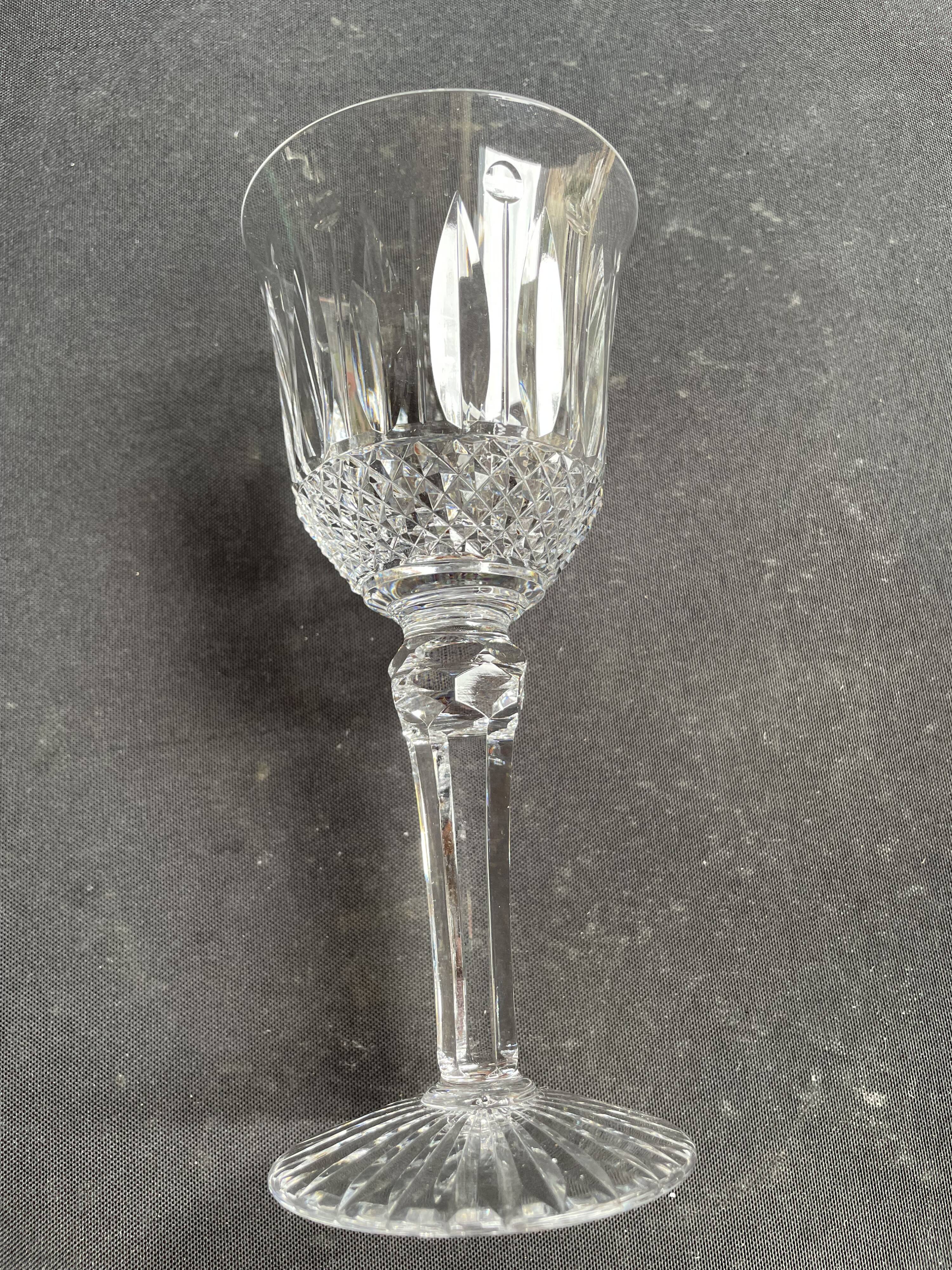 Lot De 6 Grands Verres à Vin Colorés En Cristal Soufflé à La Main, Verres à