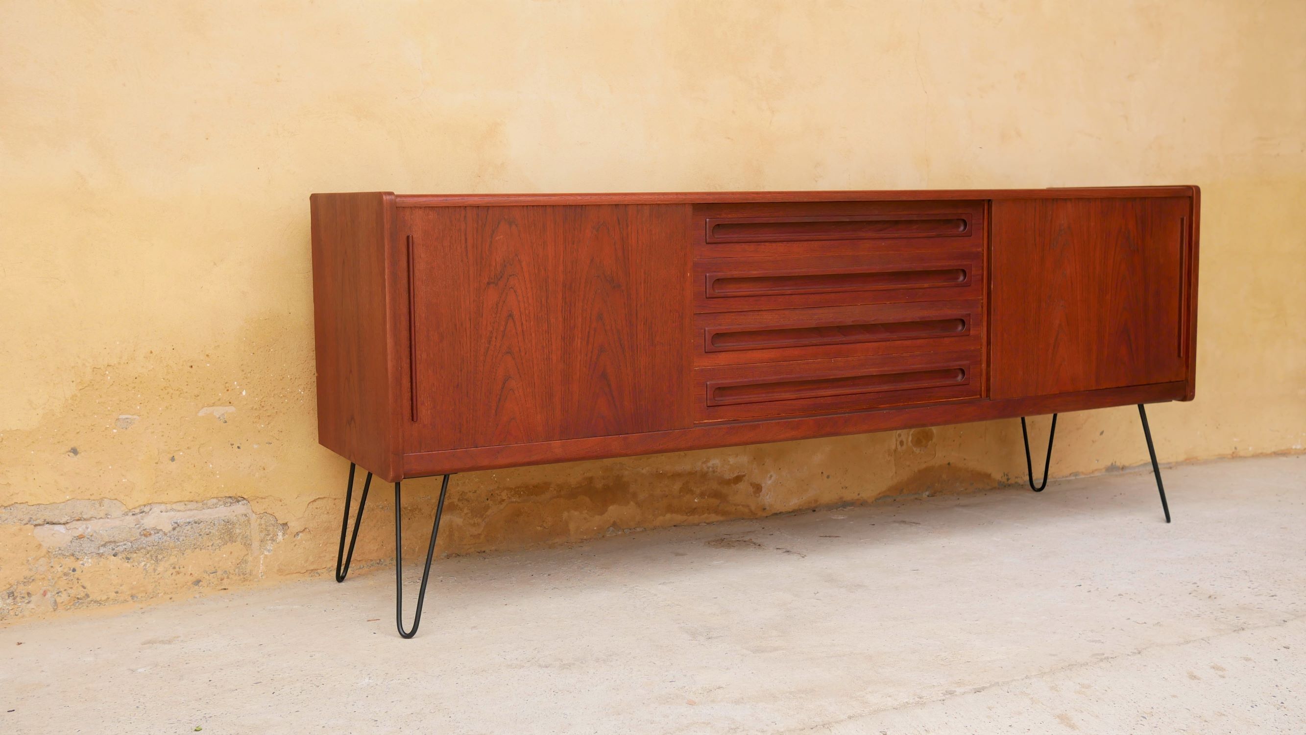 Scandinavian teak line by J. Andersen for Silkeborg M-belfabrik