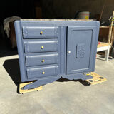 Art deco chest of drawers
