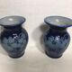 Pair old Alsace stoneware Vases