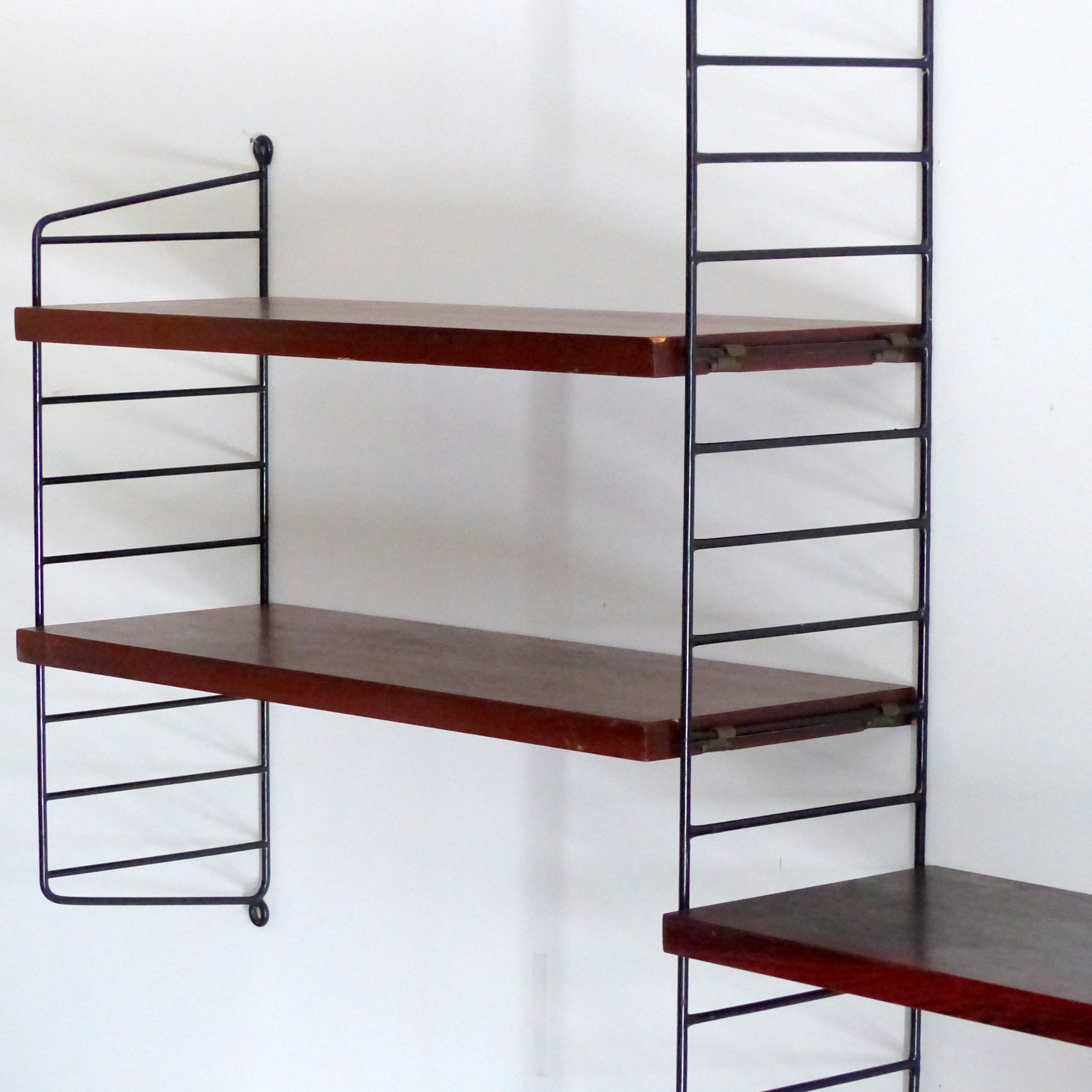 Modular shelving system by Nils Strinning
