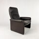 DS50 Brown Leather Lounge Chair from De Sede, 1980s