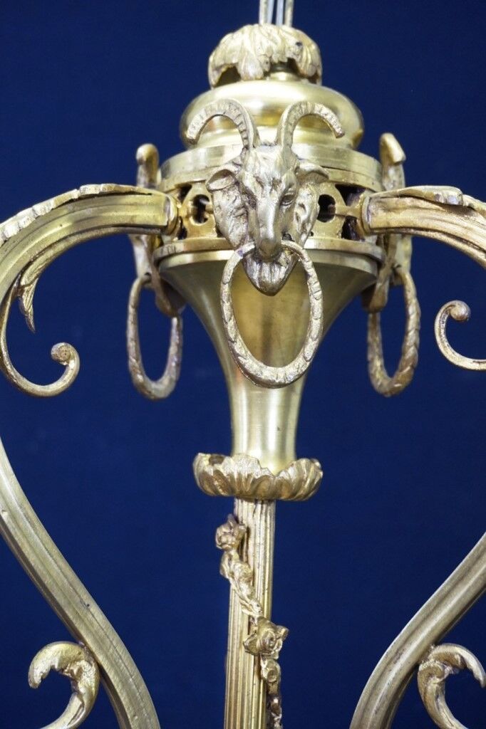 Chandelier-heads of Rams. Louis XVI.