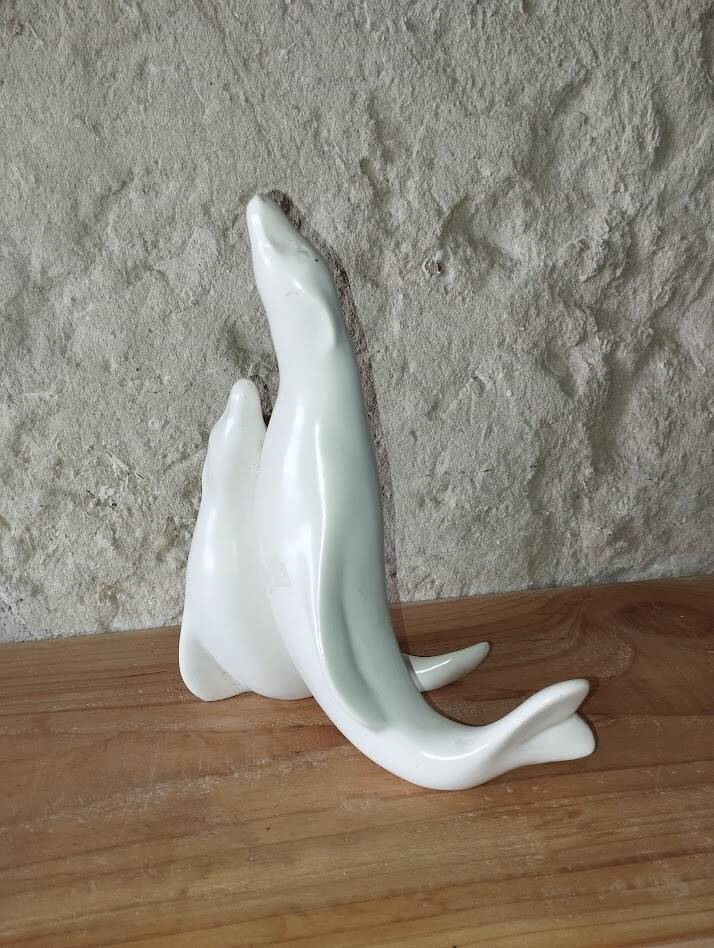 Paire d’otaries décoratives, années 60-70