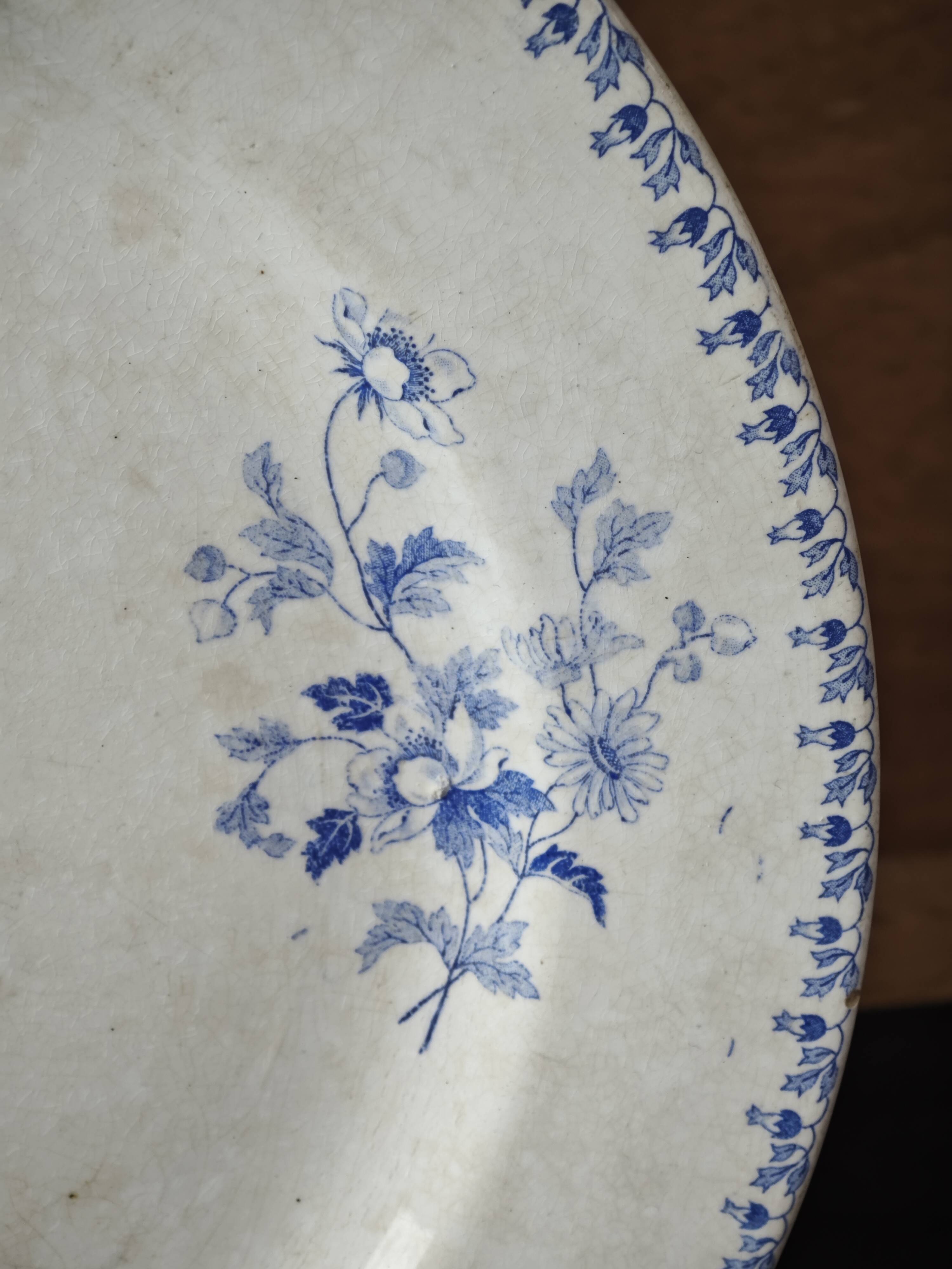 Round plate Maastricht Holland Terre de Fer model Toulouse