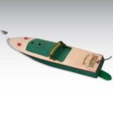 Jouet ancien, canot Hornby (Meccano, Dinky Toys) Mouette