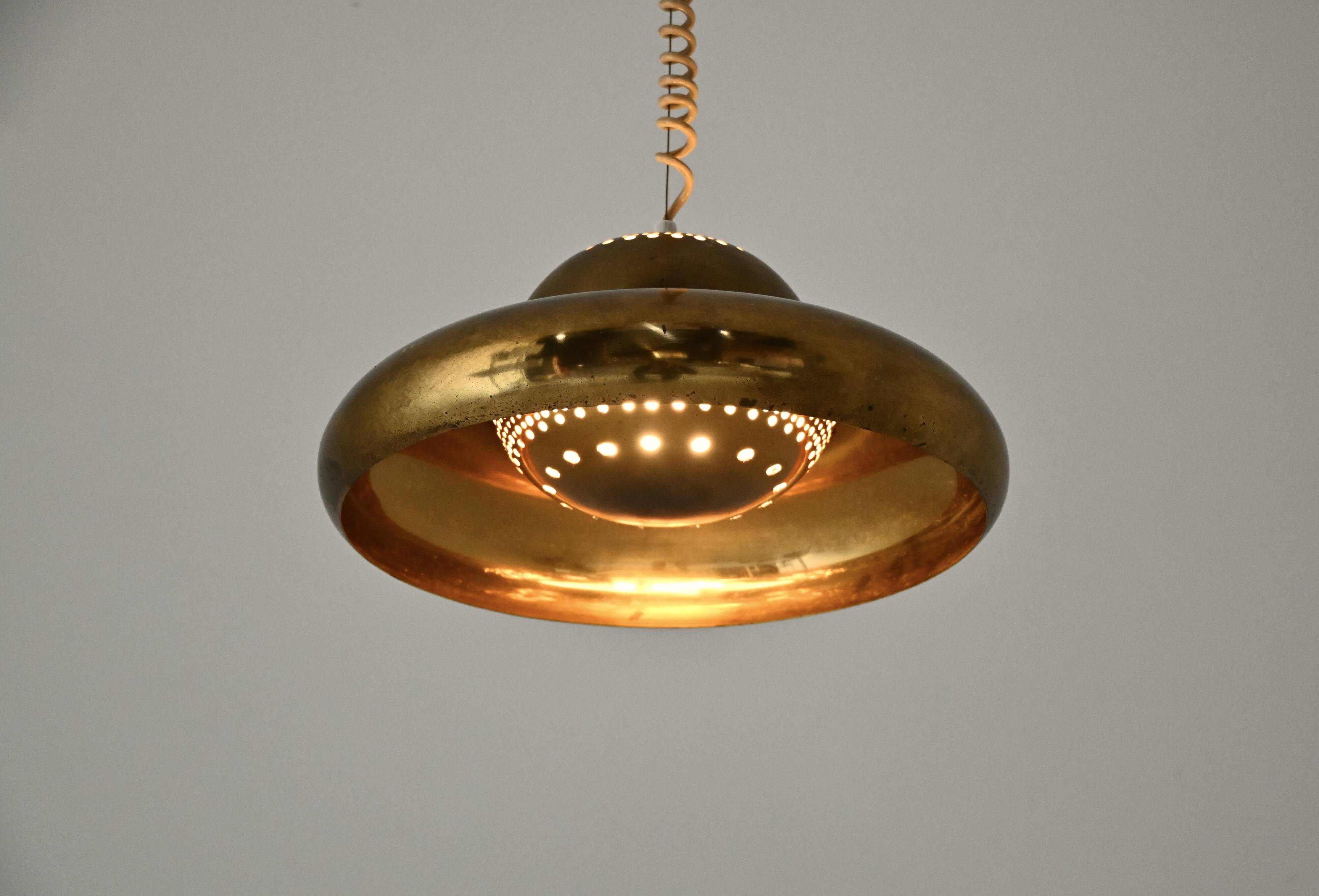 Pair of "Fior di Loto" pendants by Afra & Tobia Scarpa for Flos, year