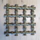 Brass bamboo imitation flat bottom
