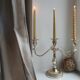 Deux chandeliers anglais