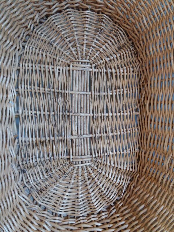 Panier grande corbeille en osier