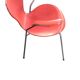 Designer office chair in compressed wood designed by Arne Jacobsen for Fritz Hansen, Denmark, 1982.