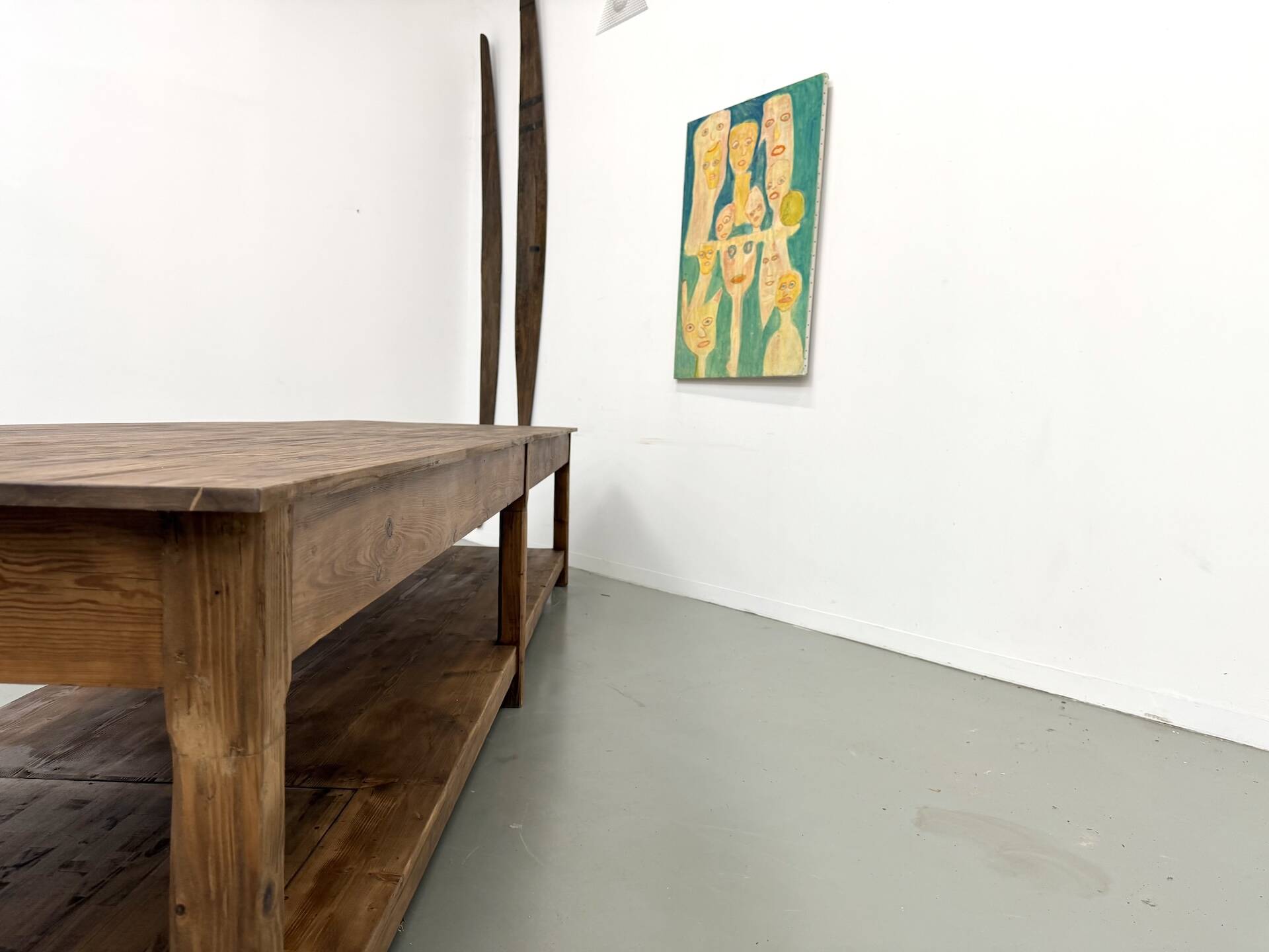 XXL draper's table from the 1950s