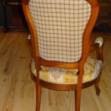 Fauteuil Voltaire en acajou, XIXème siècle