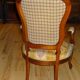 Voltaire mahogany armchair, nineteenth century