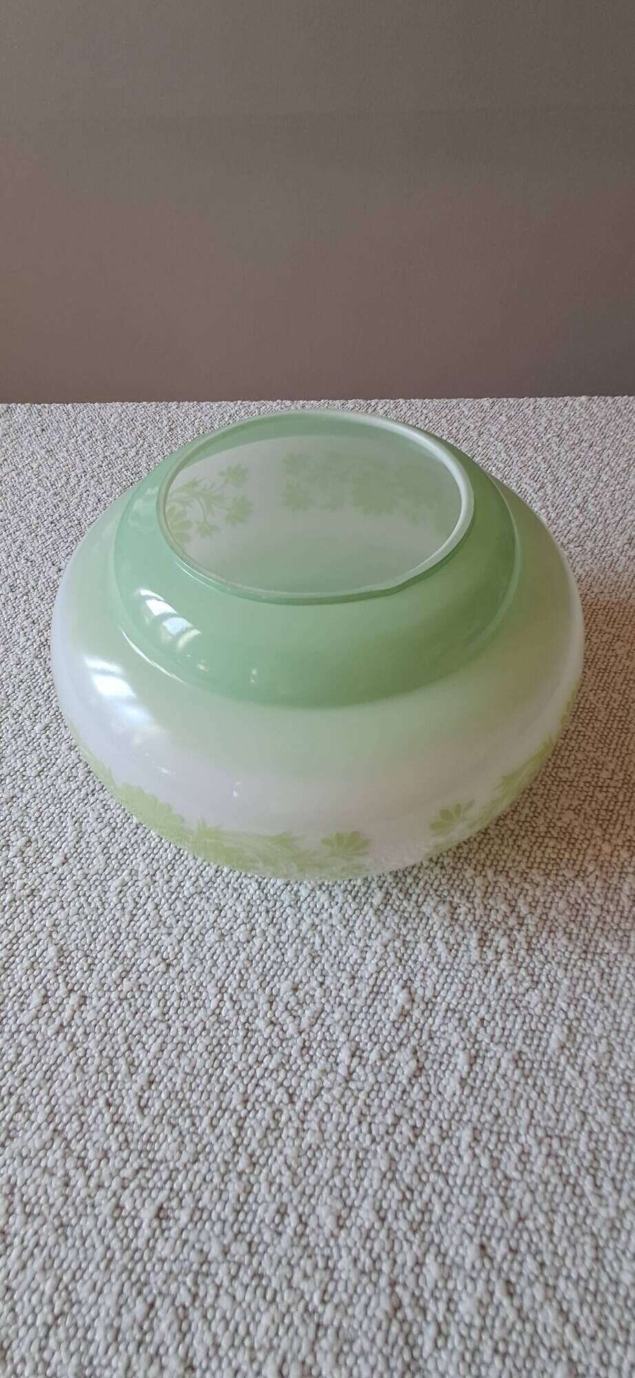 Globe opaline années 80
