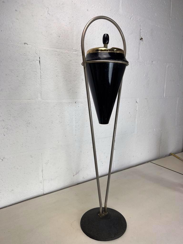 vintage standing ashtray / floor ashtray