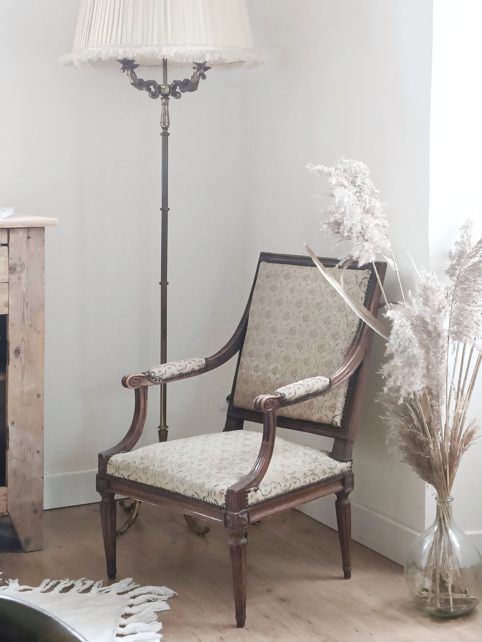 Louis XVI period armchair