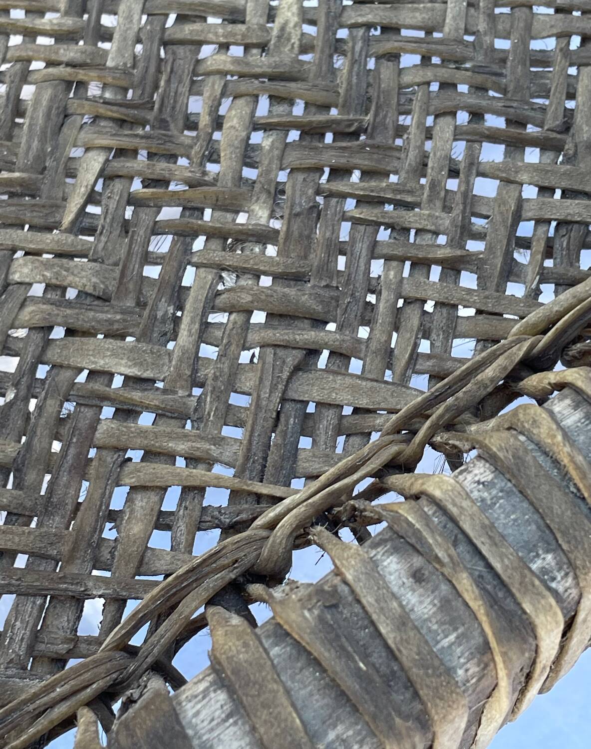 Traditional low Indian chair