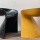 Paire de chaises « Bowl-chairs » design