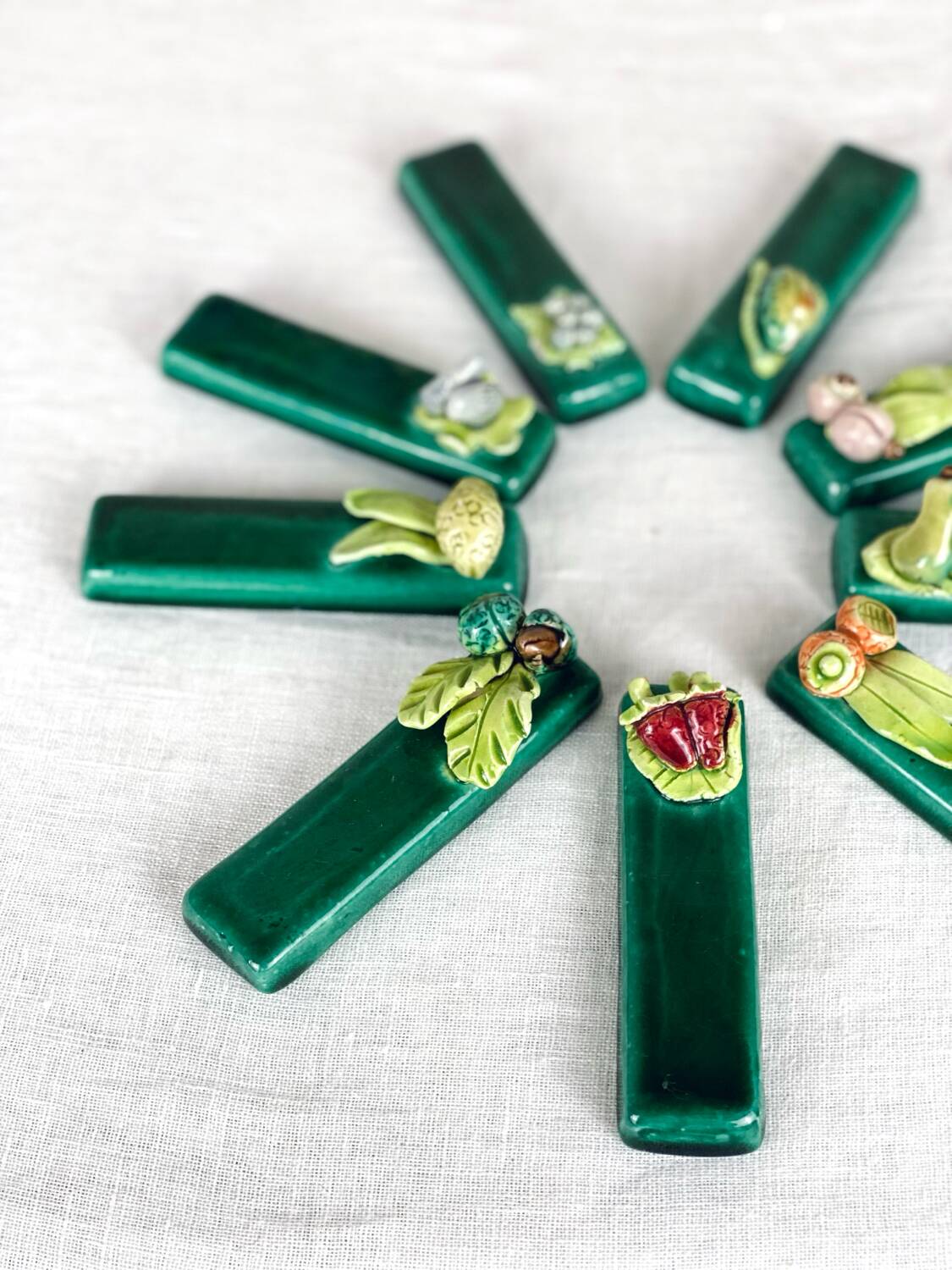 Vintage fruit slip knife holder 1960