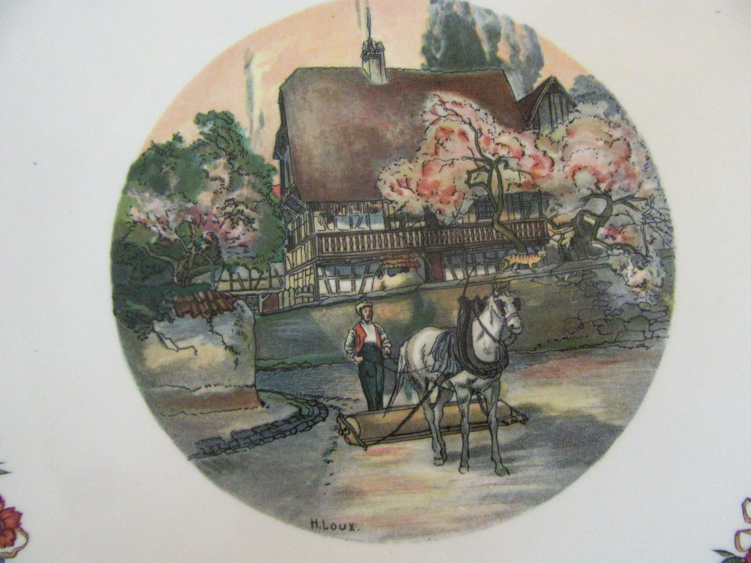 Pie dish sarreguemines-obernai