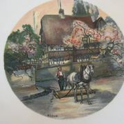 Pie dish sarreguemines-obernai