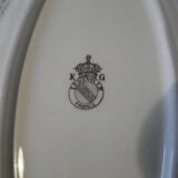 Ravier KG Luneville en faïence fleurie