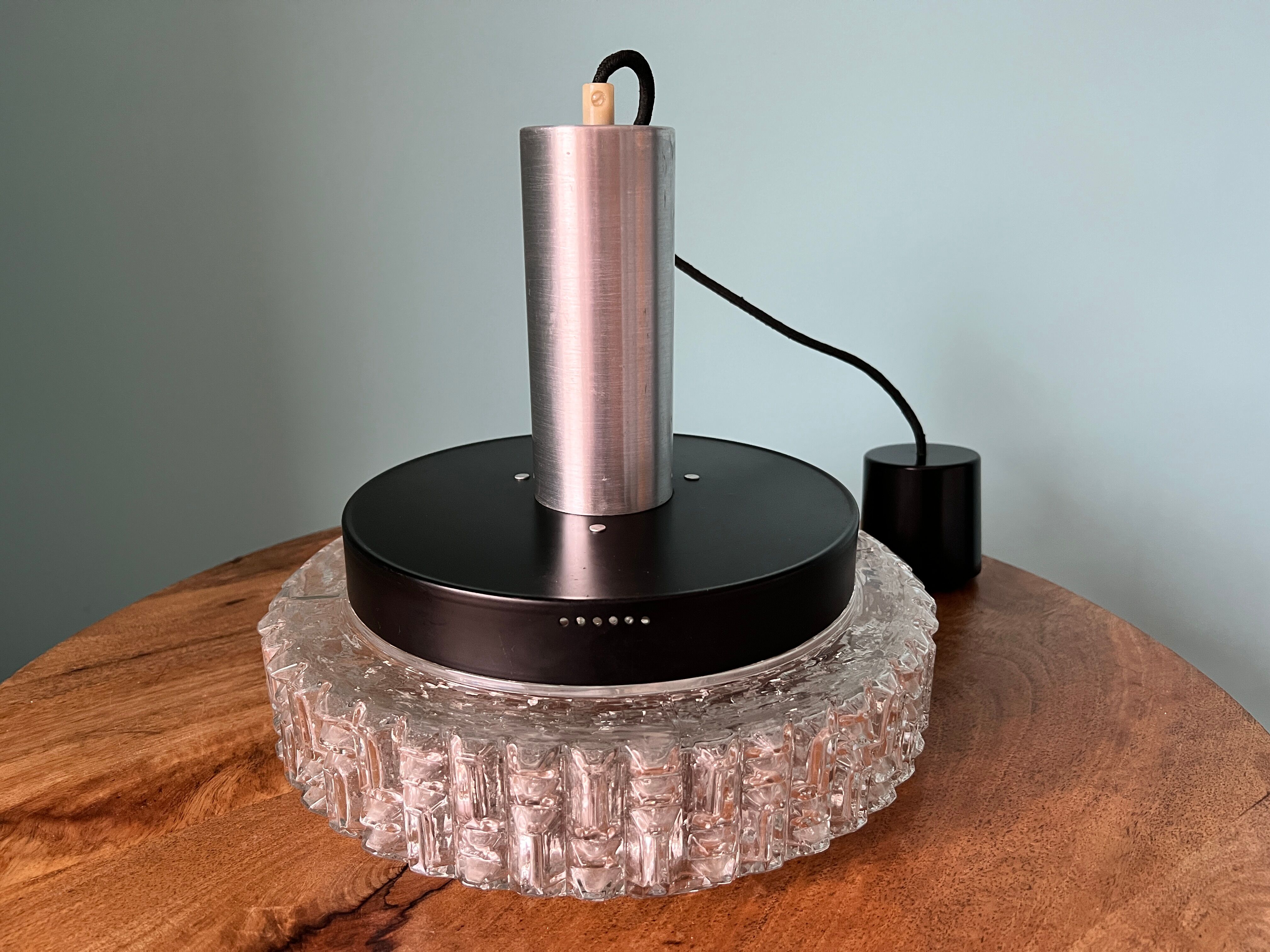 Art deco lamp / mid century lamp / 1960s / ceiling pendant lamp