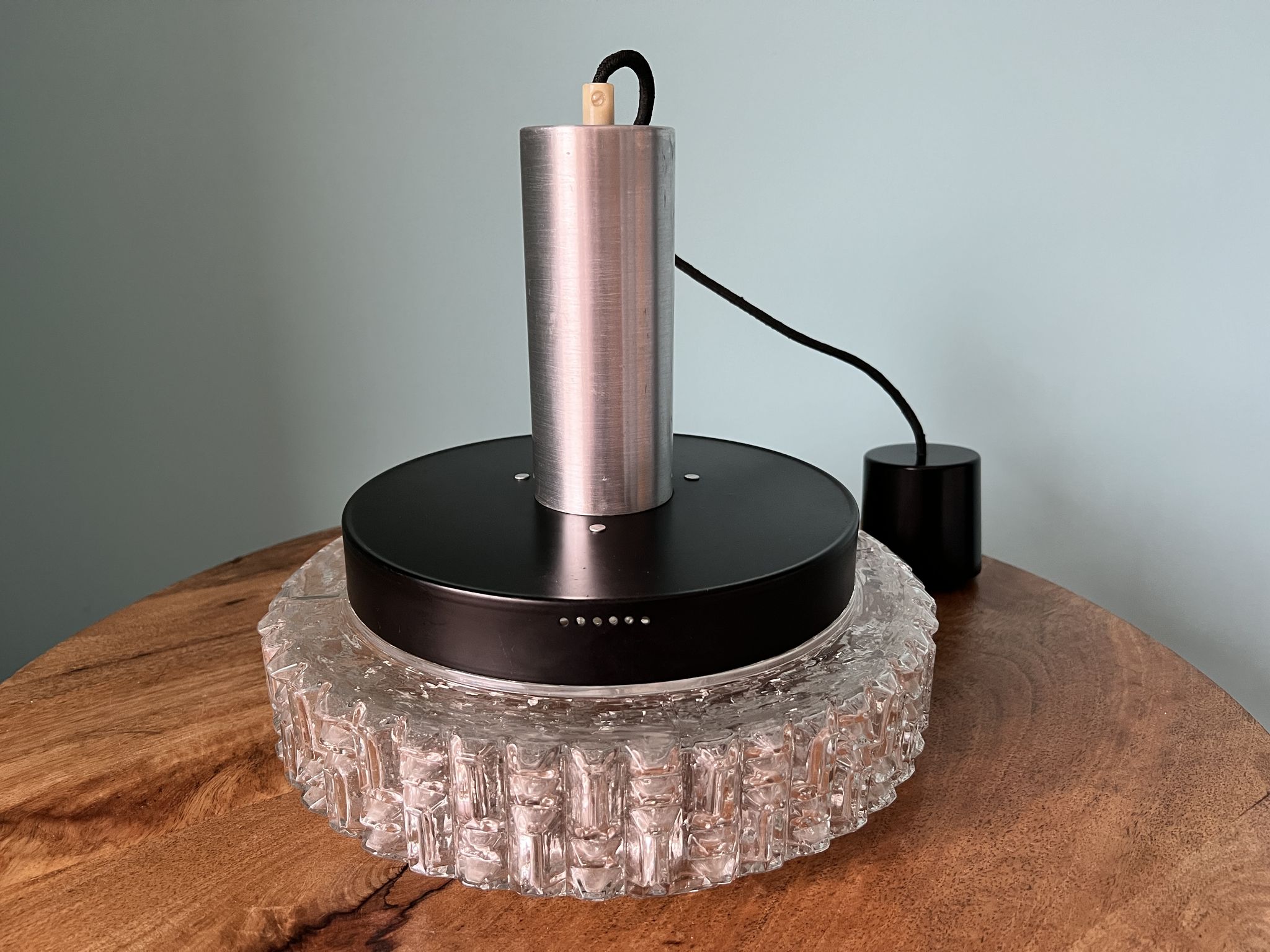 Art deco lamp / mid century lamp / 1960s / ceiling pendant lamp