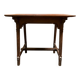 Occasional table or small antique display table in solid wood.