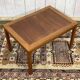 Teak and cherry coffee table from the 1970s.