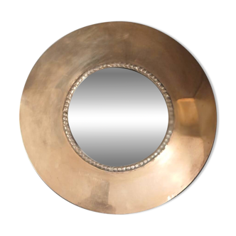 Brass mirror