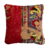 Vintage turkish cushion cover, 45 x 45 cm