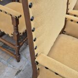 9 armchairs in the Louis XIII style