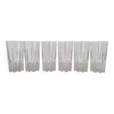 Italian glasses for aperitif or water from the 80s.