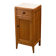 Art Deco Nightstand or Bedside table Oak and Marble, Dutch, 1930s