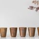 Lot de 6 verres en grès Digoin
