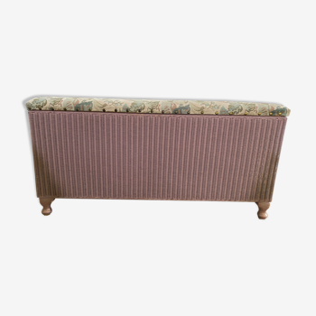 Lloyd loom (lusty) ottoman bedding box