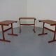 Danish Teak Nesting Tables, 1960s, Set of 3
