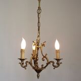 Bronze chandelier