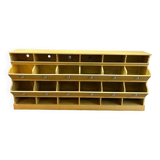 Painted seed merchant's shop furniture