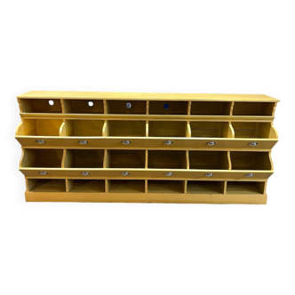 Painted seed trade furniture